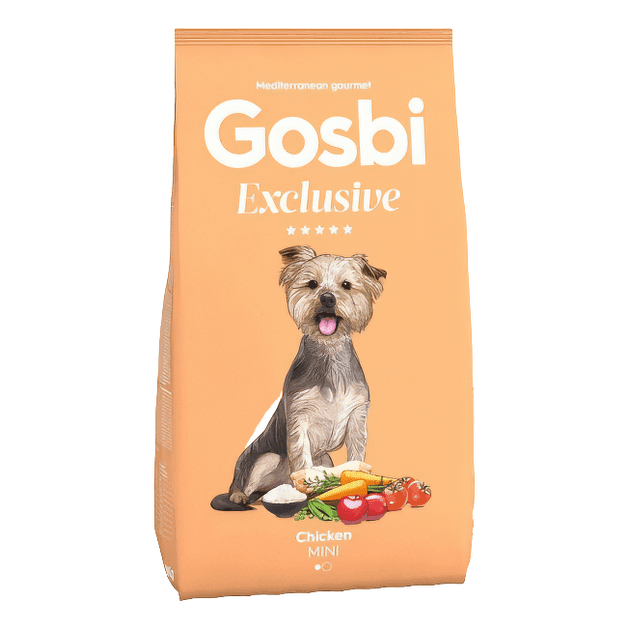 Сухі корма Для собак Gosbi   Exclusive Chicken Mini для дорослих собак міні малих порід з куркою/кг 0870 Іспанія