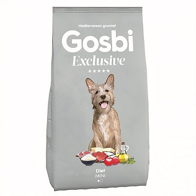 Сухі корма Для собак Gosbi   Exclusive  Diet Mini для дорослих собак міні малих порід з куркою / кг 0873 Іспанія
