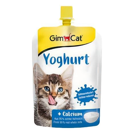 Ласощі Для кішок Gim Cat йогурт з кальцієм 150г 1398 Німеччина
