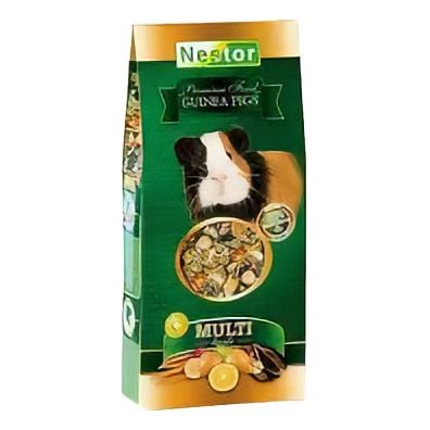 NESTOR ПРЕМІУМ корм "Мульти-смак" для морських свинок 250г/500 мл 2579 Польща