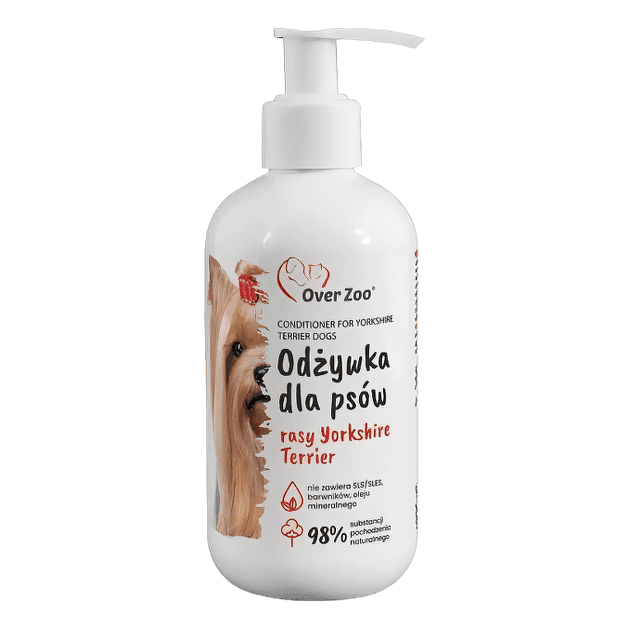Шампунь Over Zoo Кондиціонер для собак породи Йоркширський тер'єр, 240 мл 3170 Польща