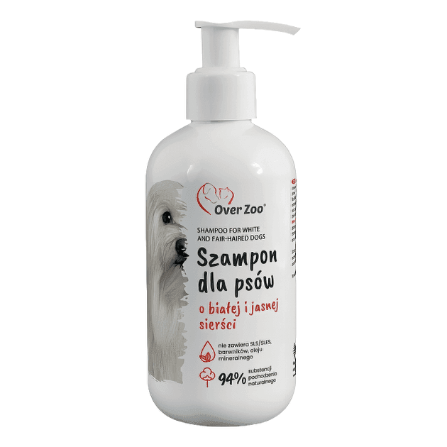 Шампунь Over Zoo White and Fair Nairrдля собак з білою та світлою шерстю 250 мл 3172 Польща