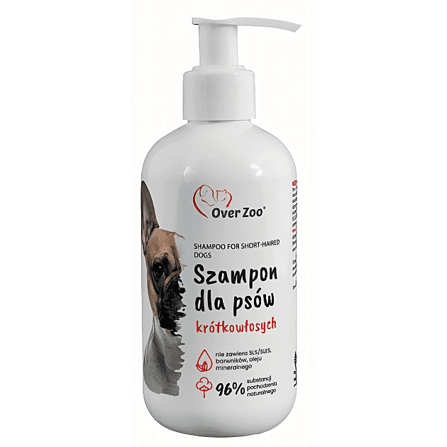 Шампунь Over Zoo Shampoo For Short Fur для собак з короткою шерстю, 250 мл 3177 Польща