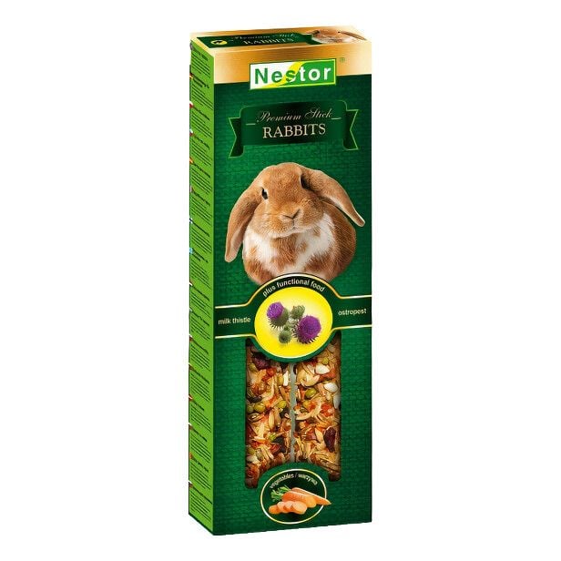 NESTOR ПРЕМІУМ СТАБ «ПЛЮС ФУНКЦІОНАЛЬНИЙ КОРМ» ДЛЯ КРОЛІВ 2 (115г) 3501 Польща