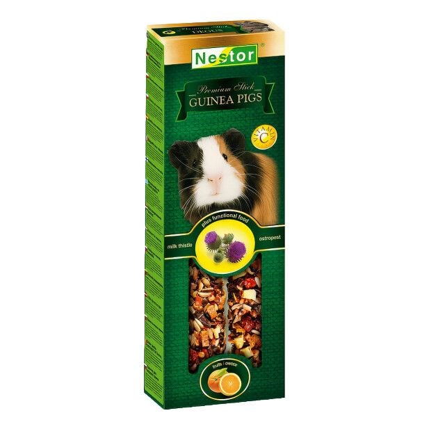 NESTOR ПРЕМІУМ СТАБ «ПЛЮС ФУНКЦІОНАЛЬНИЙ КОРМ» ДЛЯ морських свинок 2 (115г) 3502 Польща