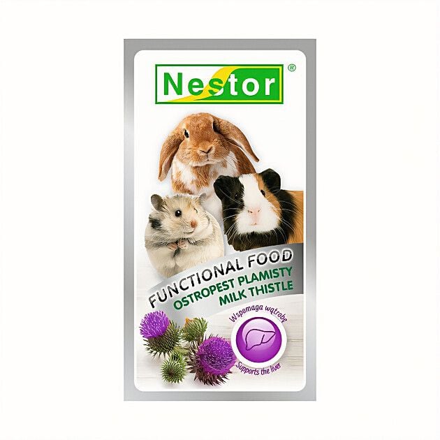 NESTOR Функціональний корм - розторопша для гризунів і кроликів 20г 3508 Польща