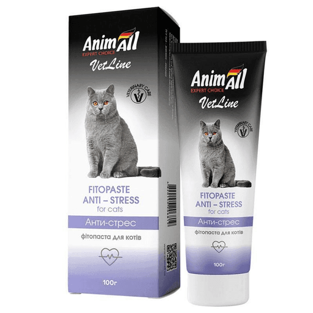 Фітопасти AnimAll Анті-стрес VetLine (ЭнимАлл ВетЛайн) 100 г 4150 Україна