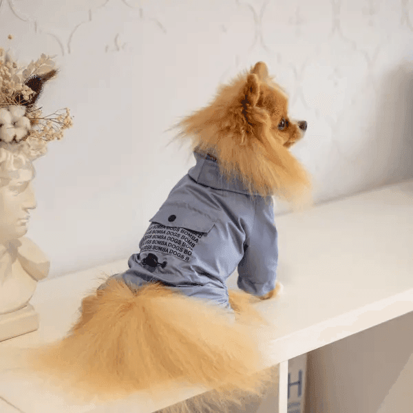 Одяг DOGS BOMBA M-66/9 Дощовик DB кишеня блакитний 9 4709 Україна