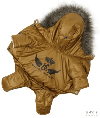 Одяг DOGS BOMBA AM-16/9 Зимовий комбінезон на хутрі Dogs Bomba гірчиця 9 4795 Україна