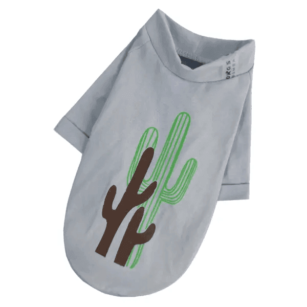 Одяг DOGS BOMBA F-83/5 Футболка Кактус сіра 5 4826 Україна