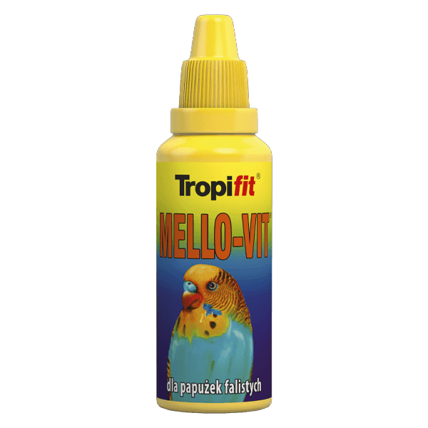 Вітаміни Tropifit Mello-Vit для хвилястих папужок (ріст і розвиток) 30 мл 5243 Польща