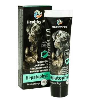 Фітопасти Healthy Pet Фітопаста "Hepatophyt" для захисту та відновлення печінки котів і собак, 25мл 5573 Україна