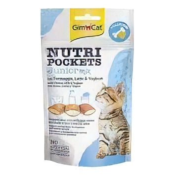 Ласощі Для кішок Gim Cat Nutri Pockets Junior mix 60г 456 Німеччина