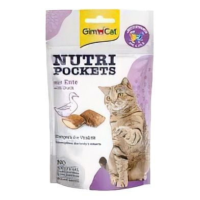 Ласощі Для кішок Gim Cat Nutri Pockets mit Ente 60г 458 Німеччина