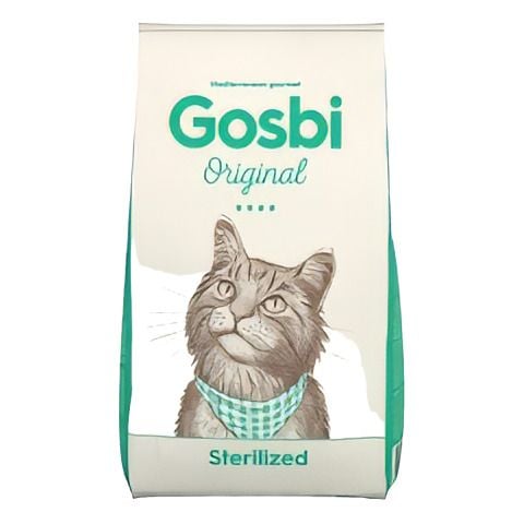 Сухі корма Для кішок Gosbi Original Cat Sterelized для стерилізованих котів / кг 3 Іспанія