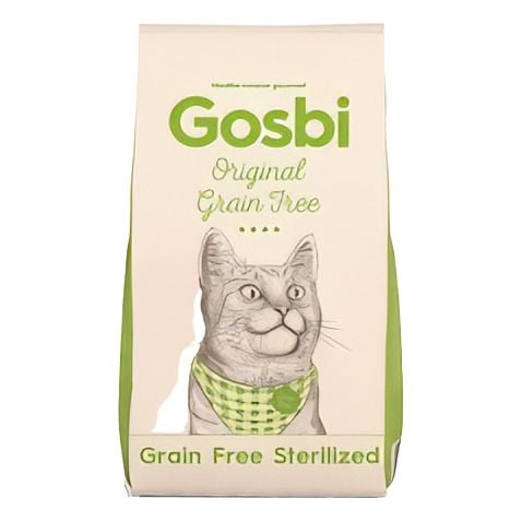 Сухі корма Для кішок Gosbi Original Cat Grain Free Sterelized беззерновий корм для стерилізованих котів 1 кг 3368 Іспанія