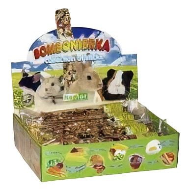 NESTOR  Bombonierka Класична шоколадниця для гризунів і кроликів - набір різних фляг 690 г (12шт) 2570 Польща