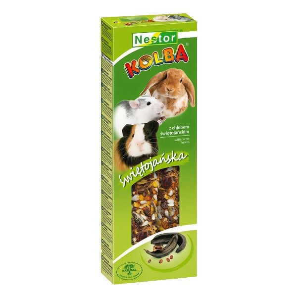 NESTOR  Класична паличка для гризунів і кроликів з ріжковим деревом 2 (115г) 3549 Польща