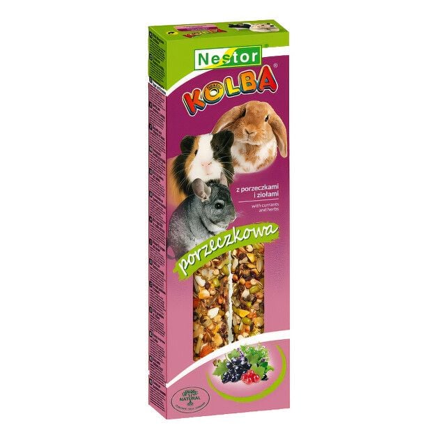 NESTOR Класична фляга для гризунів і кроликів зі смородиною і травами 2 (115г) 3561 Польща