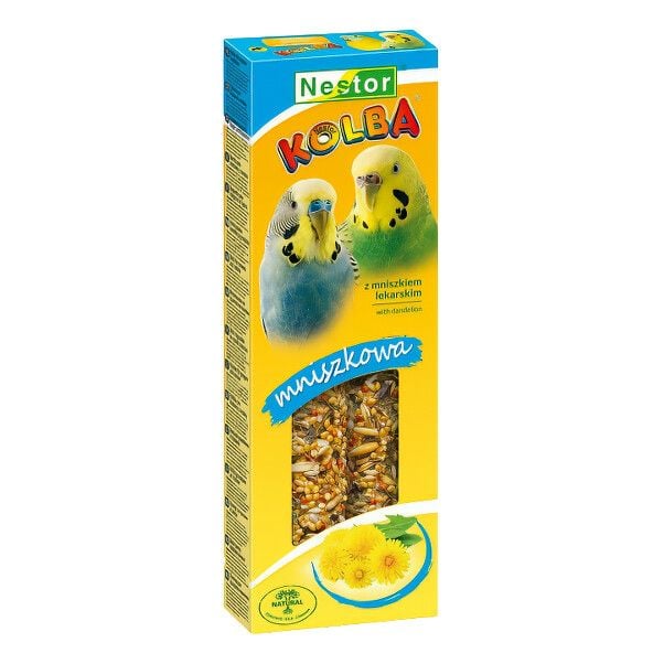 NESTOR Класична паличка для маленьких папуг з кульбабою 2 (85г) 3590 Польща