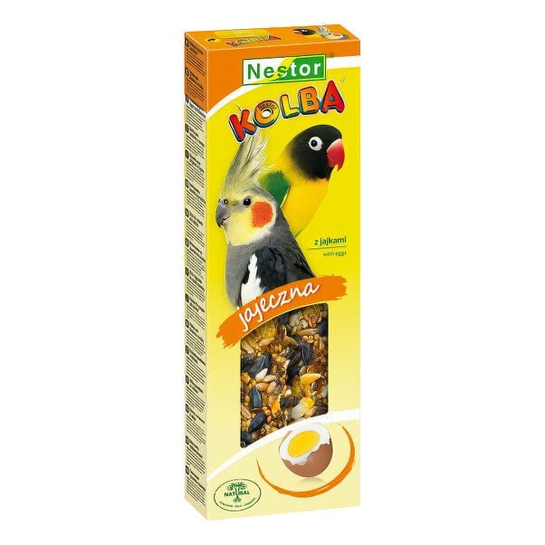 NESTOR Класична паличка для середніх папуг з яйцями 2 (115г) 3597 Польща
