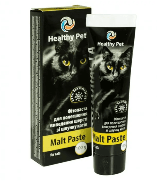 Фітопасти Healthy Pet Фітопаста "Malt Paste" для виведення шерсті зі шлунку котів, 25мл 4103 Україна